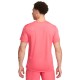 Nike Maglia Running Miler Rosa Riflettente Argento Uomo