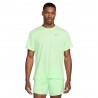 Nike Maglia Running Miler Vapor Verde Riflettente Uomo