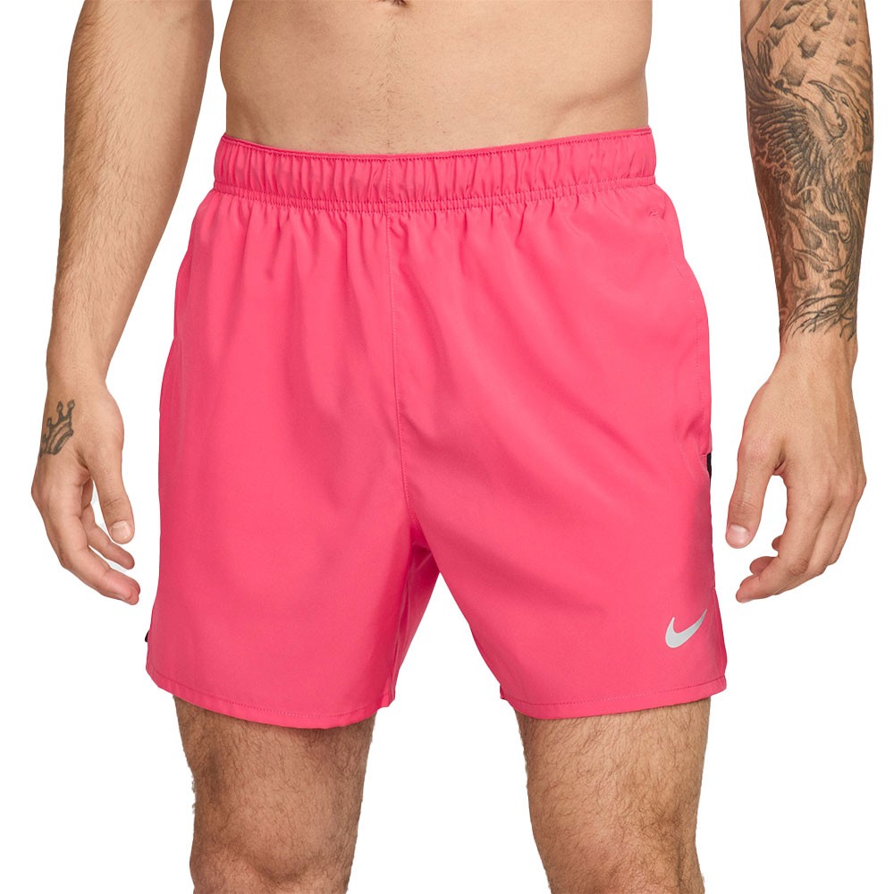 Nike Pantaloncini Running Challenger Rosa Riflettente Uomo