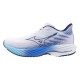 Mizuno Wave Rider 28 Bianco Estate Blue Mugen Blue - Scarpe Running Uomo