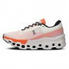 On Cloudmonster 2 Bianco Flame - Scarpe Running Uomo