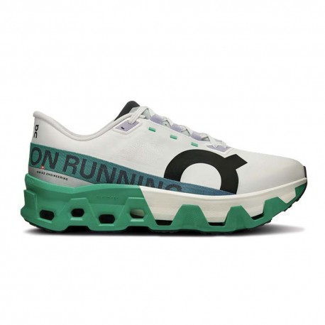 On Cloudmonster Hyper Bianco Mint - Scarpe Running Uomo