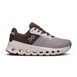 On Cloudrunner 2 Waterproof Grigio Marrone - Scarpe Running Donna