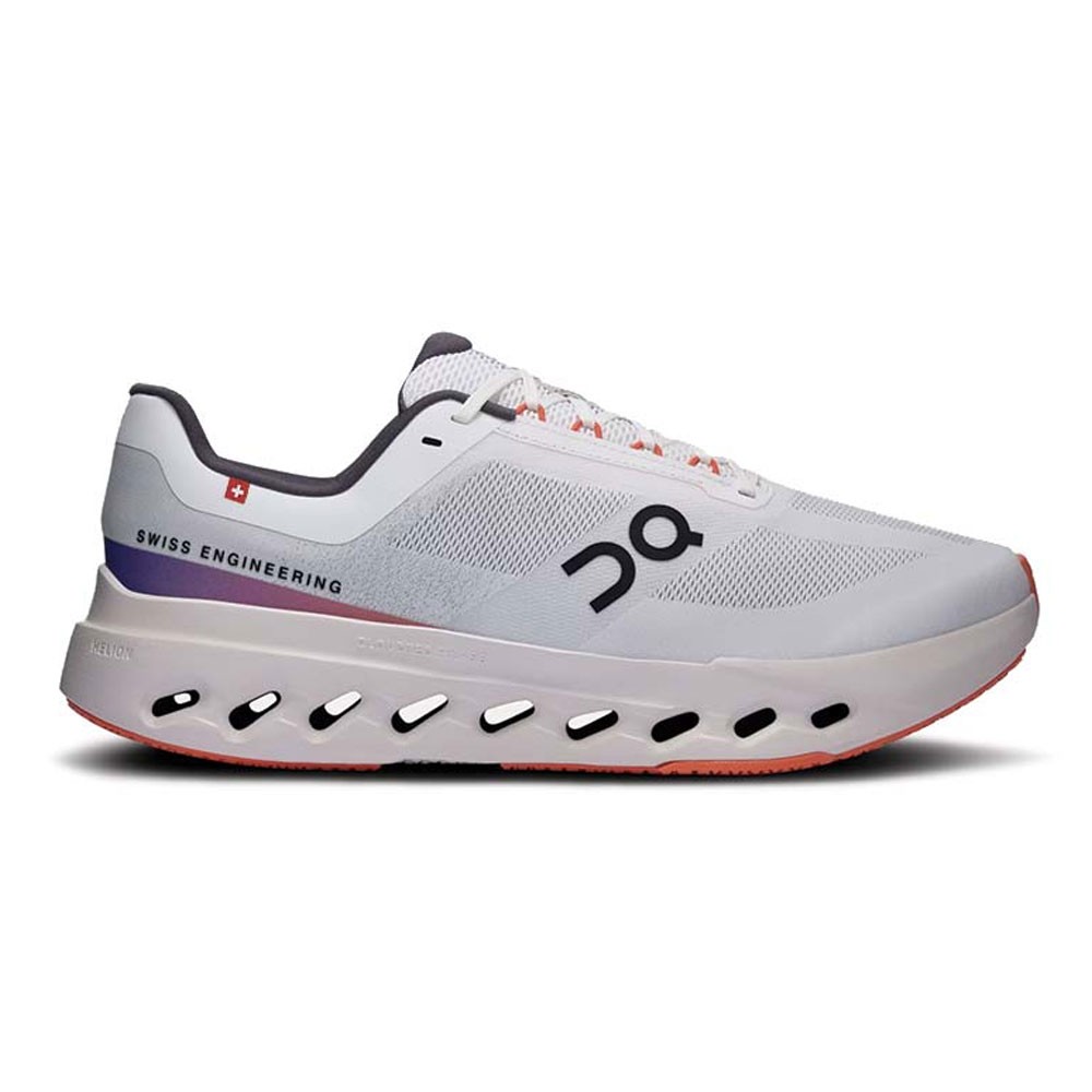 On Cloudsurfer Next Bianco Flame - Scarpe Running Uomo