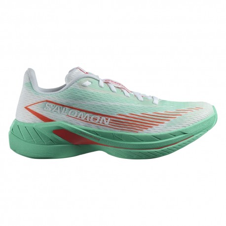 Salomon Spectur 2 Bay Cherry Tomato Electric Verde - Scarpe Running Uomo