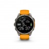 Garmin Fenix 8 Amoled 47Mm Saph Graphite Spark Arancio