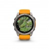 Garmin Fenix 8 Amoled 51Mm Saph Graphite Spark Arancio