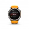 Garmin Fenix 8 Amoled 51 mm Grigio Arancio