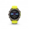 Garmin Fenix 8 Solar 47 mm Grigio giallo