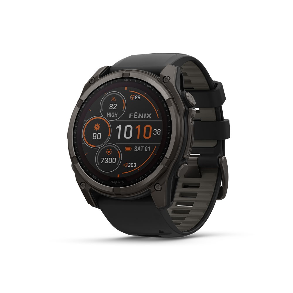 Garmin Fenix 8 Solar 51 mm Grigio Nero