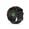 Garmin Fenix 8 Solar 51Mm Saph Carbon Gray Dlc Ti Nero