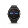 Garmin Fenix 8 Solar 51Mm Saph Carbon Gray Dlc Ti Nero