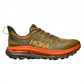 Hoka Mafate Speed 4 Antique Olive Squash - Scarpe Trail Running Uomo