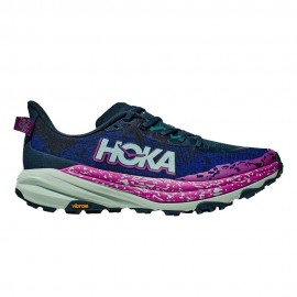 Hoka Speedgoat 6 Blu Viola Verde - Scarpe Trail Running Uomo