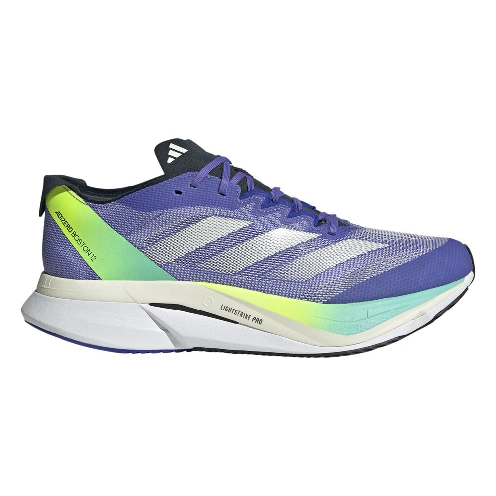 ADIDAS Scarpa Adizero Boston 12 Blu Bianco Uomo