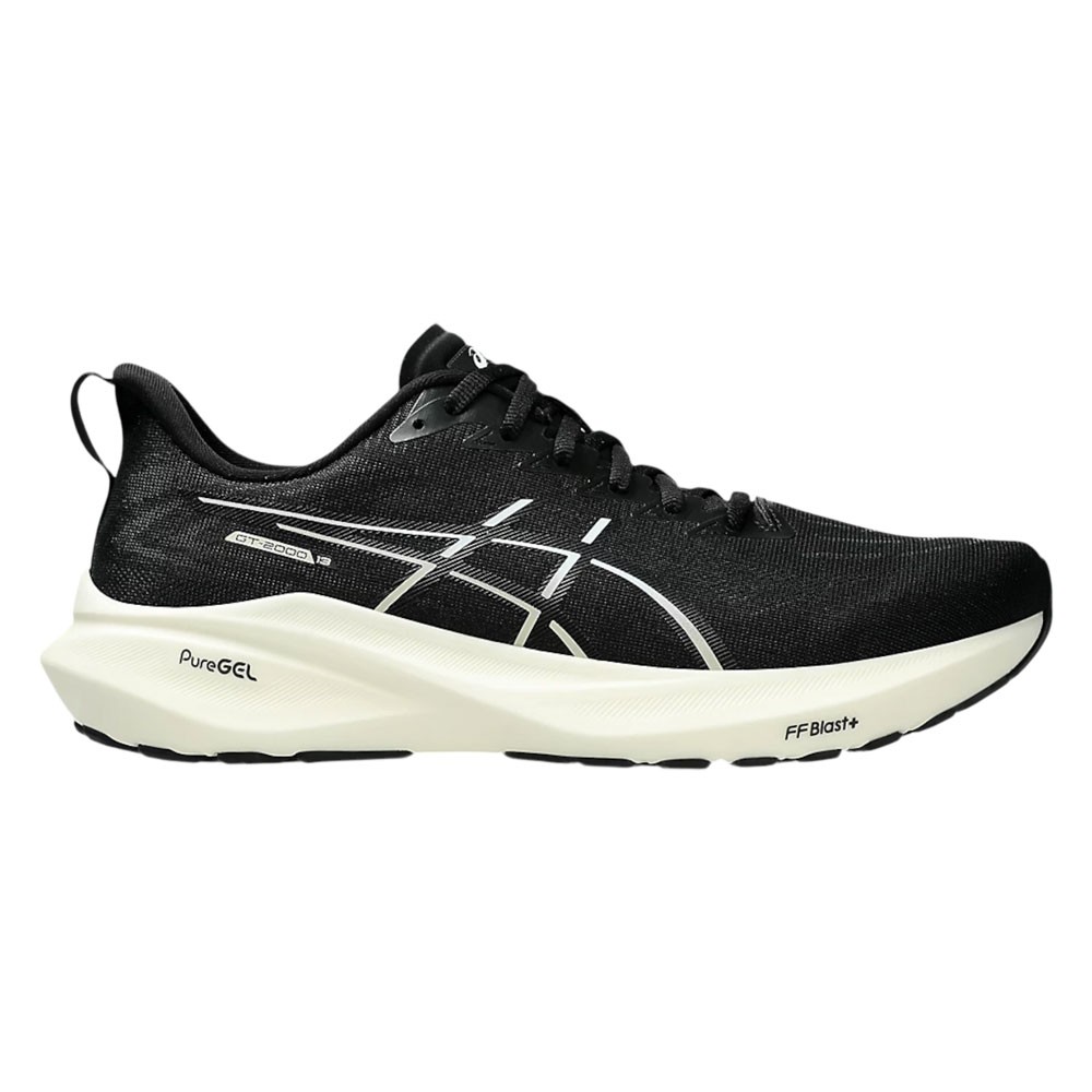 Asics Gt 2000 13 Nero Bianco Scarpe Running Uomo