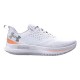 Under Armour Velociti 4 Bianco Flare Arancio - Scarpe Running Uomo