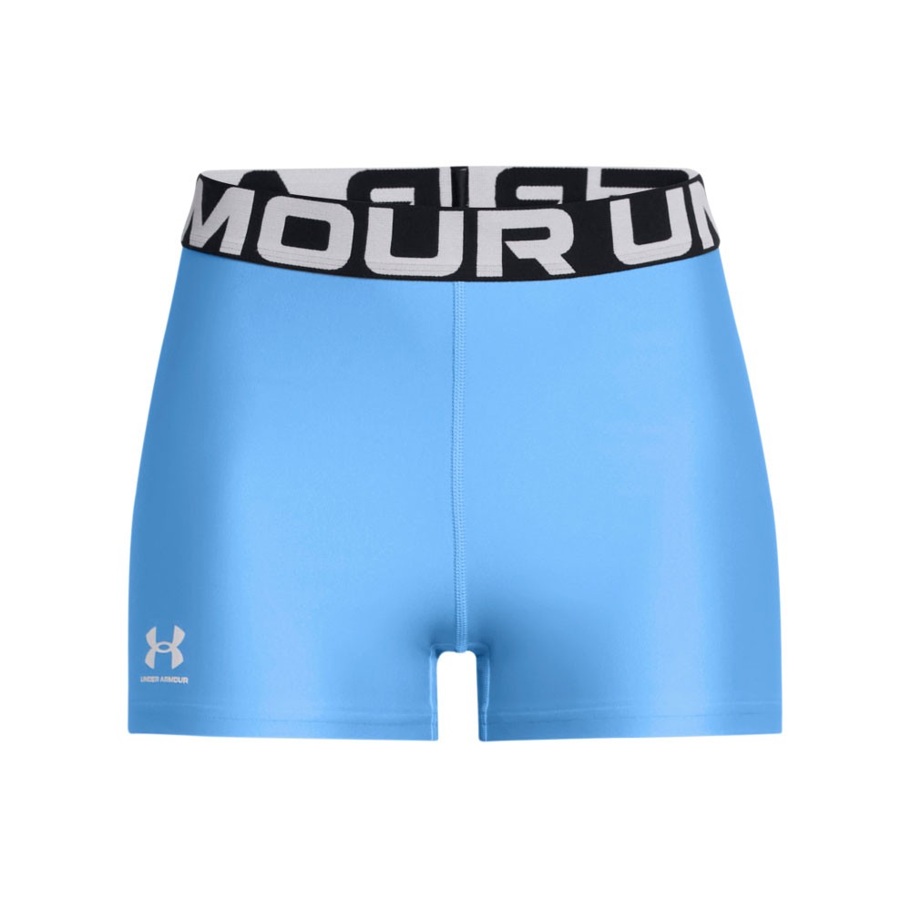 Under Armour Shorts Sportivi Heatgear Blu Donna