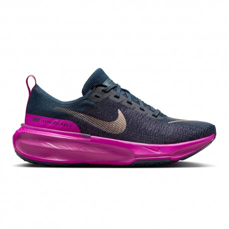 Nike Invincible 3 Armory Navy Metallic Rosso - Scarpe Running Donna