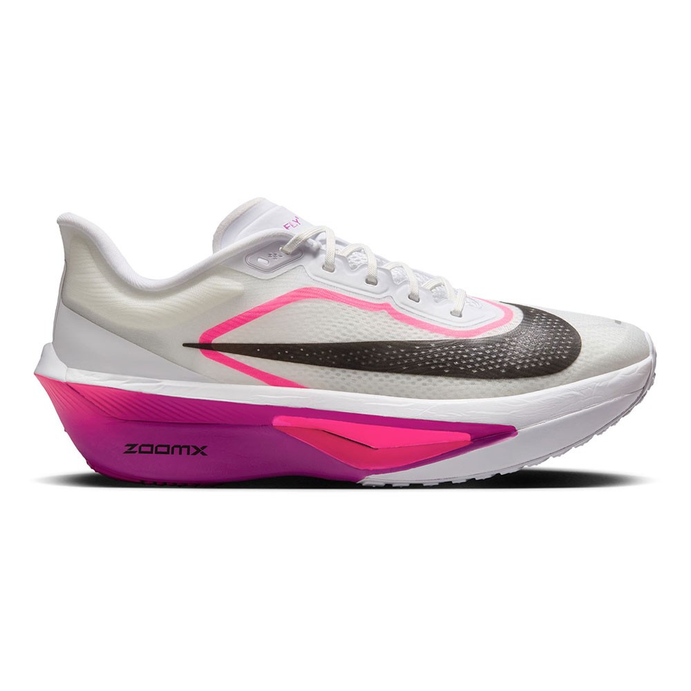 Nike Zoom Fly 6 Bianco Nero-Vivid Grape - Scarpe Running Uomo