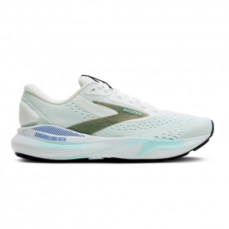 Brooks Adrenaline Gts 24 Bianco Limpet Shell Amparo Bl - Scarpe Running Donna