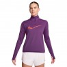 Nike Maglia Manica Lunga Hz Mid Hot Fuchsia Donna