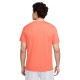 Nike T-Shirt Miler Lt Wild Mango Uomo