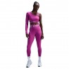 Nike Top Palestra Crop Pro Fuxia Donna