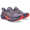 Asics Novablast 5 Grigioish Purple Coral Reef - Scarpe Running Uomo