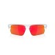 Oakley Bisphaera Polished White Lente Prizm Ruby - Occhiali Da Sole