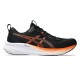 Asics Pulse 16 Nero Nova Arancio - Scarpe Running Uomo