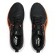 Asics Pulse 16 Nero Nova Arancio - Scarpe Running Uomo