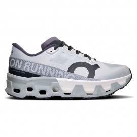 On Cloudmonster Grigio Bianco - Scarpe Running Uomo