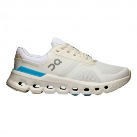 On Cloudrunner 2 Bianco Azzurro - Scarpe Running Uomo