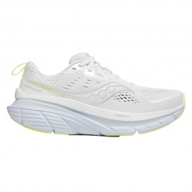 Saucony Guide 18 Bianco Giallo - Scarpe Running Donna