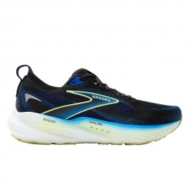 Brooks Glycerin 22 Nero Blu Giallo - Scarpe Running Uomo