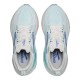 Brooks Glycerin Gts 22 Bianco Limpet Shell Amparo Blue - Scarpe Running Donna