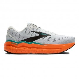 Brooks Ghost Max 2 Bianco Arancio - Scarpe Running Uomo