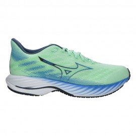 Mizuno Wave Rider 28 Verde Blu - Scarpe Running Uomo