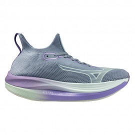 Mizuno Neo Vista Grigio Viola - Scarpe Running Donna