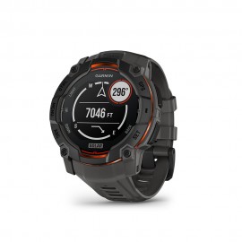 Garmin Instinct 3 Solar 50Mm Nero con cinturino Charcoal