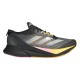 ADIDAS Adizero Boston 12 Nero Argento Arancio - Scarpe Running Uomo