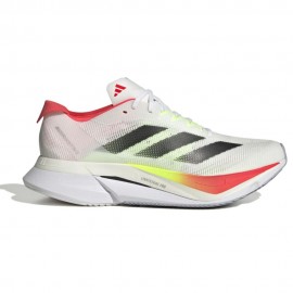 ADIDAS Adizero Boston 12 Bianco Core Nero Rosso - Scarpe Running Donna