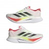 ADIDAS Adizero Boston 12 Bianco Core Nero Rosso - Scarpe Running Donna