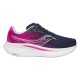 Saucony Ride Navy Fucsia - Scarpe Running Donna