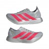 ADIDAS Adizero Adios Pro 4 Ekiden Argento Rosso Grigio - Scarpe Running Uomo