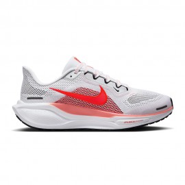 Nike Pegasus 41 Bianco Rosso - Scarpe Running Donna