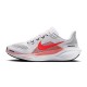 Nike Pegasus 41 Bianco Bright Crimson - Scarpe Running Donna