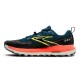 Brooks Cascadia 18 Legion Blue Nero Flame - Scarpe Trail Running Uomo