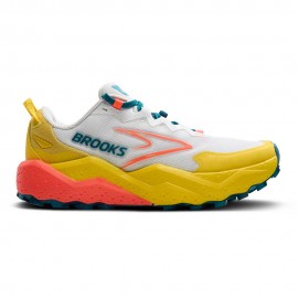 Brooks Caldera 8 Giallo Blu Arancio - Scarpe Trail Running Donna